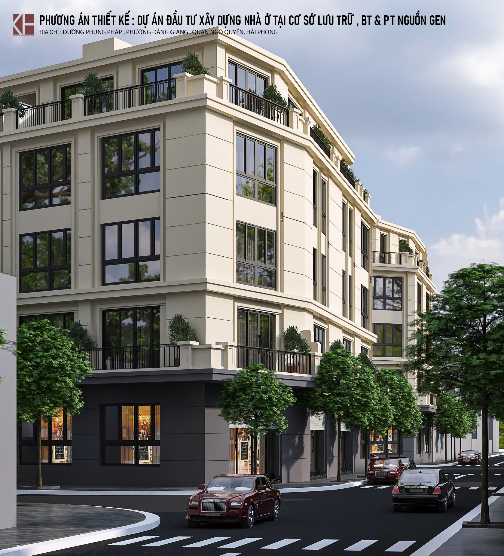 Shophouse liền kề đường Phụng Pháp Văn Cao