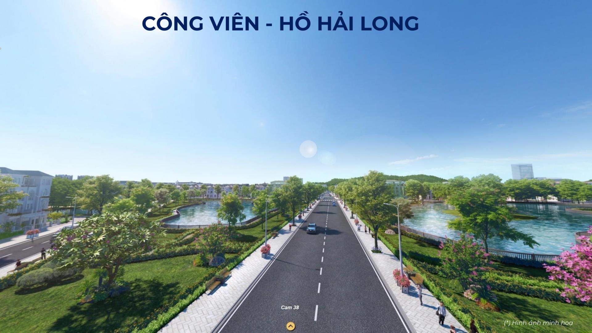Biệt thự đơn lập view hồ Hải Long dự án Dragon Ocean Đồ Sơn