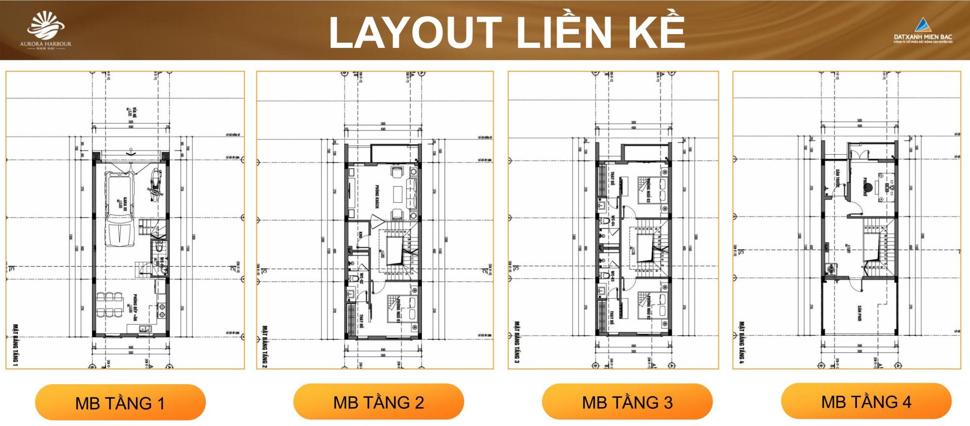Biệt thự & nhà liền kề Aurora Harbour Nam Hải
