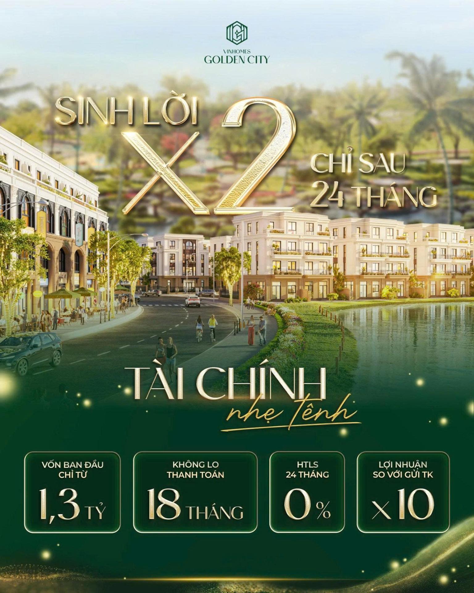 Chính sách giãn xây tại Vinhomes Golden City