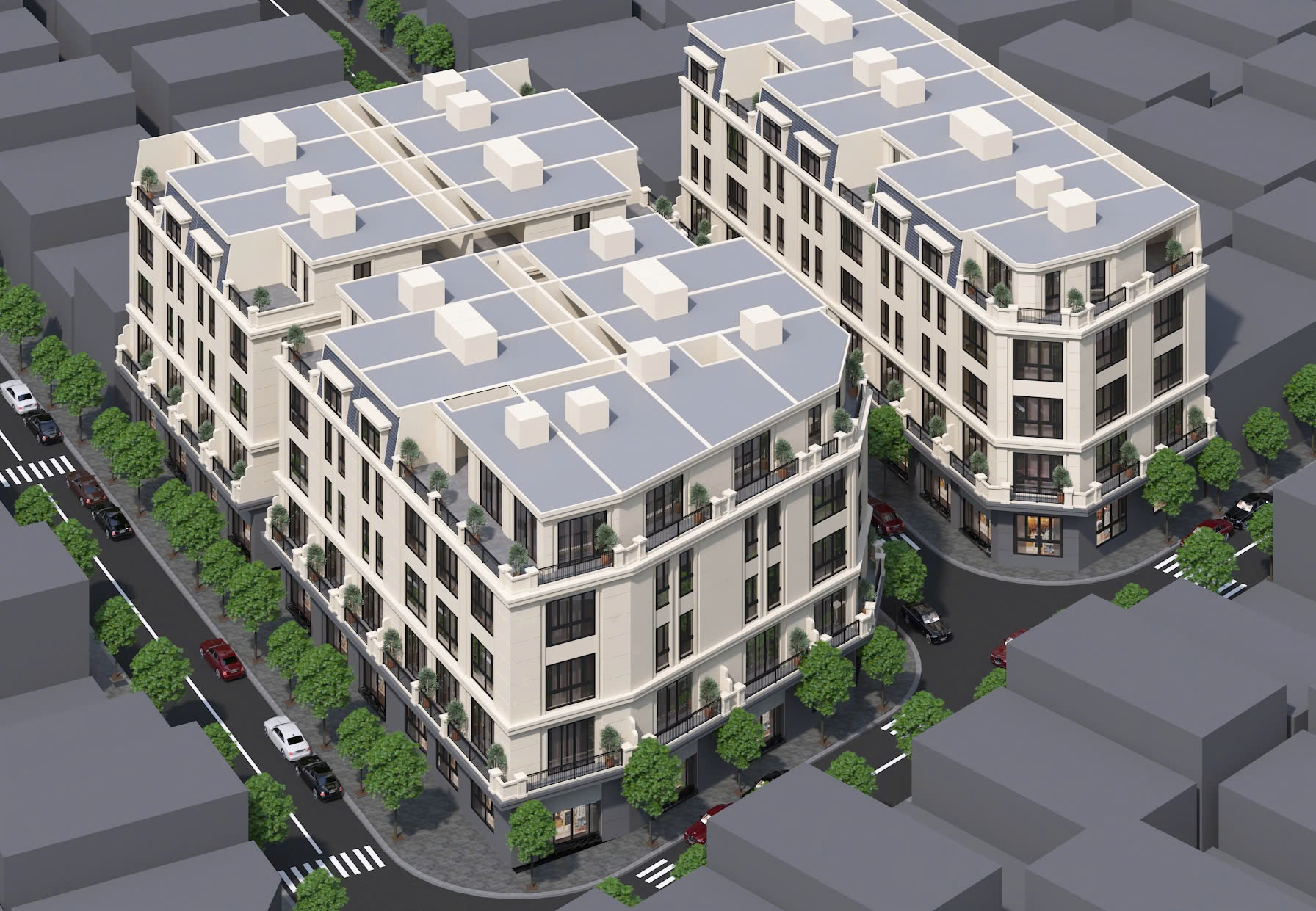 Shophouse liền kề đường Phụng Pháp Văn Cao Shophouse liền kề đường Phụng Pháp Văn Cao