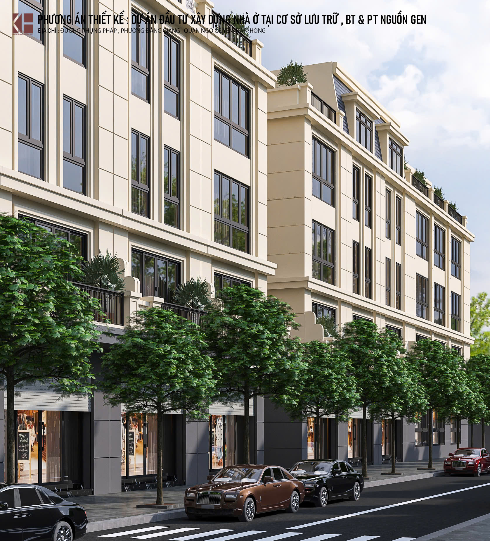 Shophouse liền kề đường Phụng Pháp Văn Cao
