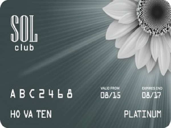SOL Club thẻ bạch kim