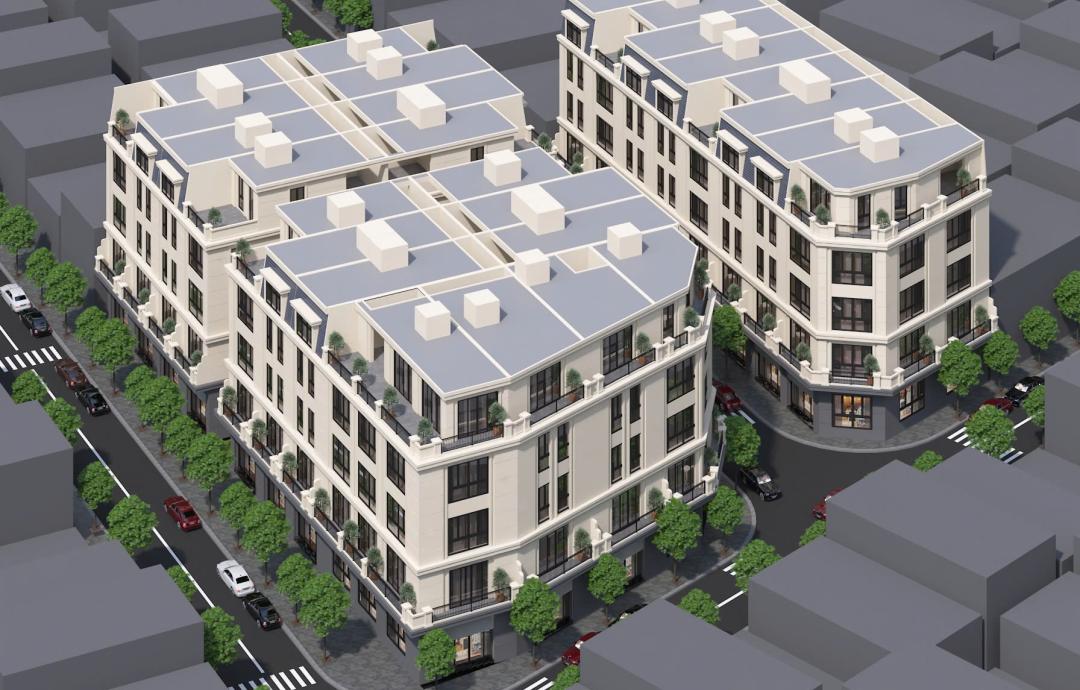 Shophouse liền kề đường Phụng Pháp Văn Cao