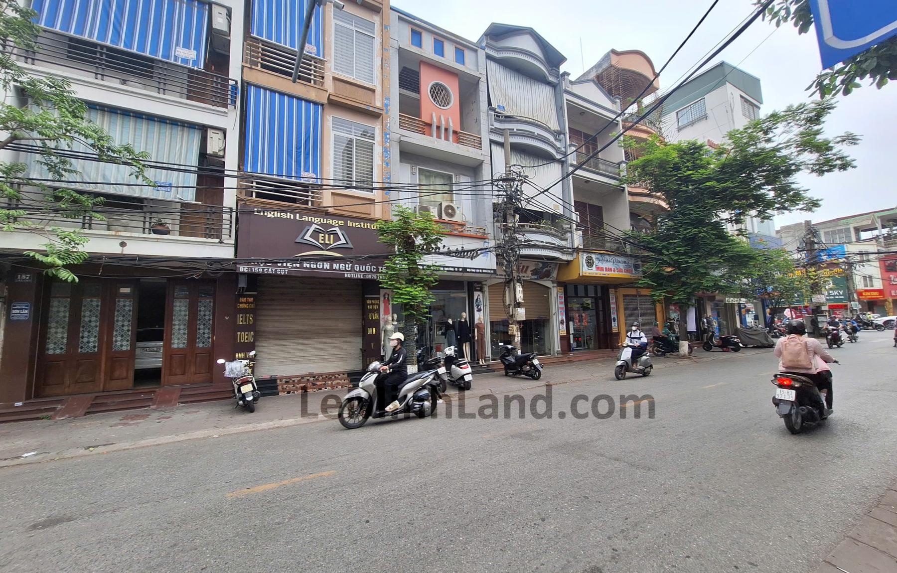 Nhà mặt đường Cát Cụt, Lê Chân 70m2 kinh doanh đẹp