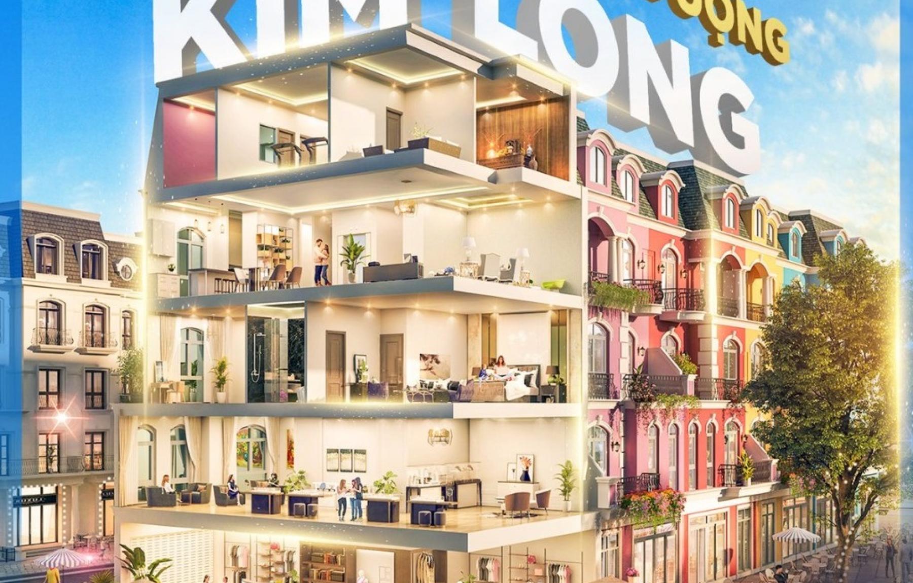 Shophouse trục chính phân khu Kim Long dự án Dragon Ocean Đồ Sơn