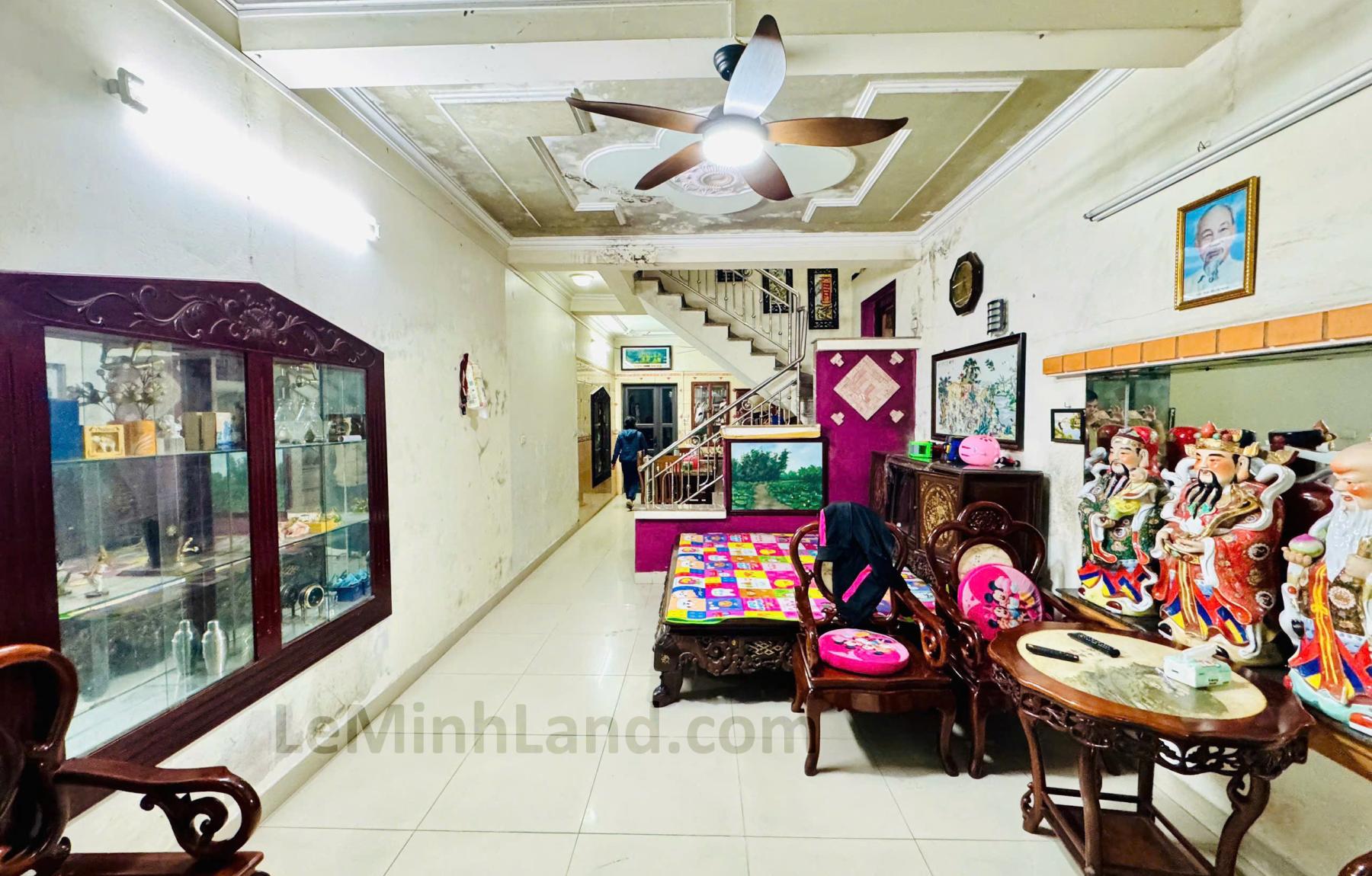 Nhà 3 tầng 140m2 mặt đường Nguyễn Văn Linh gần cầu An Đồng