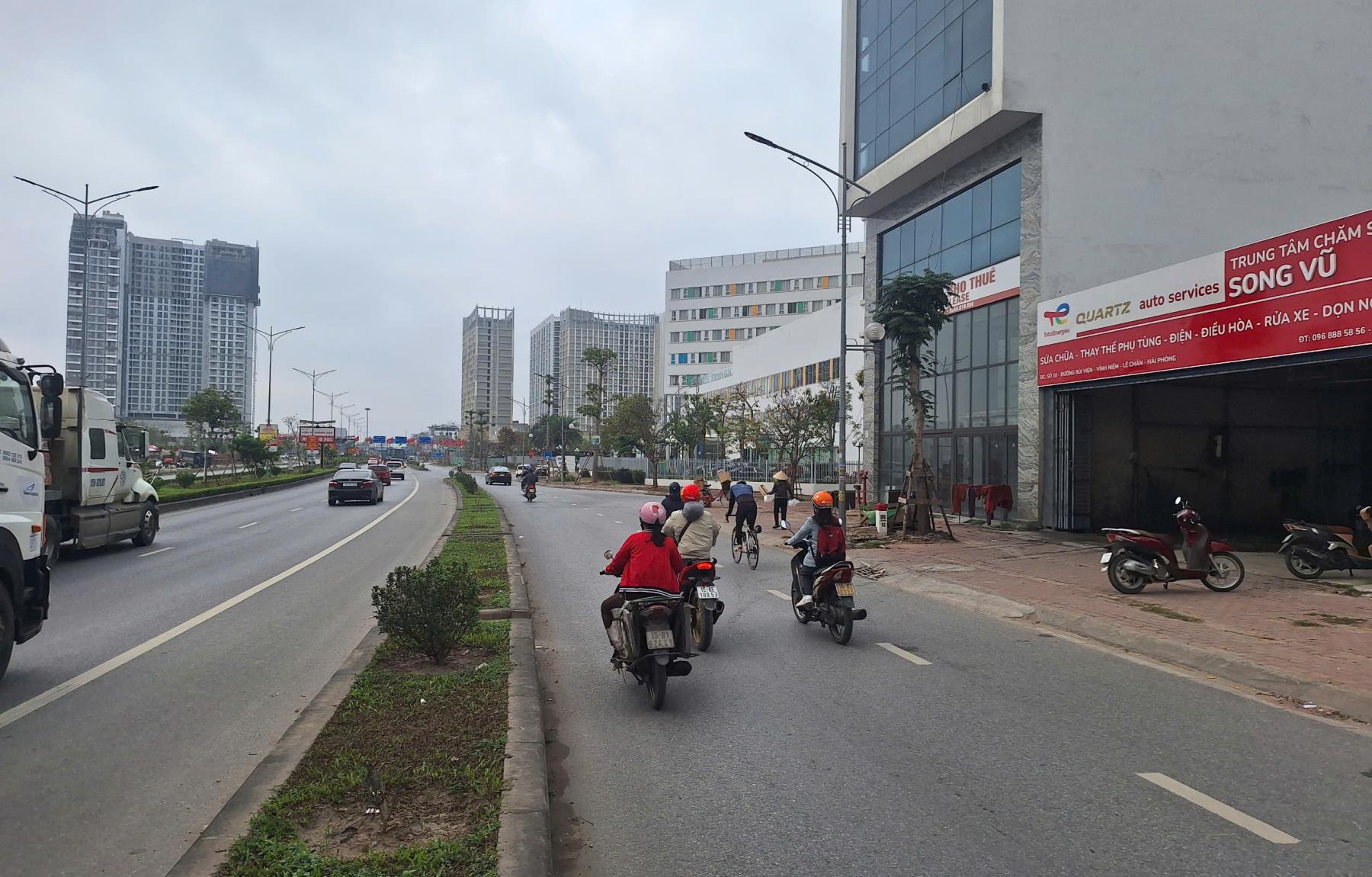 Đất 84m2 x 2 lô mặt đường Bùi Viện khu 4 Vĩnh Niệm, Lê Chân
