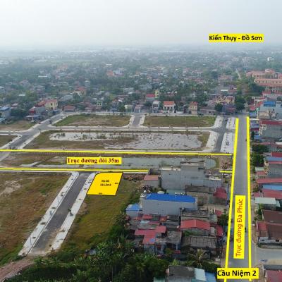 Lô góc 215m2 khu Đa Phúc Central Park, Dương Kinh