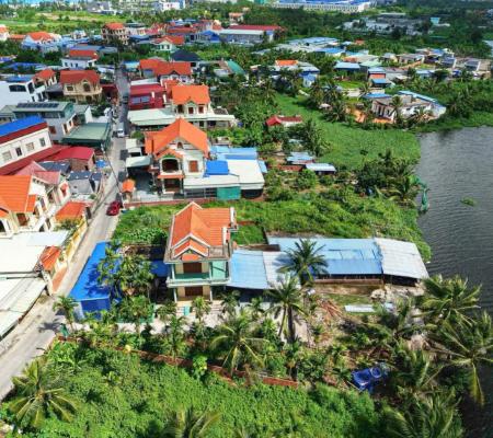 Đất biệt thự 1000m2 view sông tại Lập Lễ, Thủy Nguyên