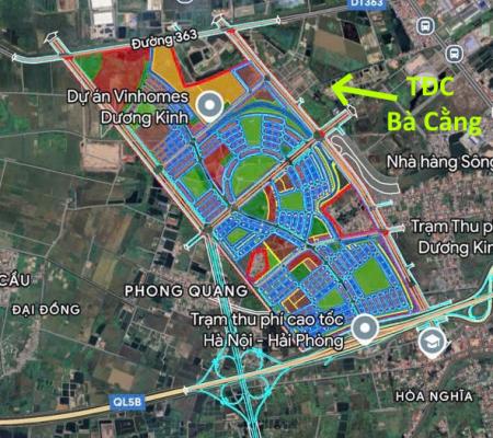 Đất phân lô tái định cư Vinhomes Dương Kinh