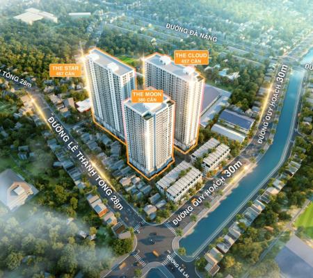 Căn 69m2 Nhà ở xã hội 384 Lê Thánh Tông, Hải Phòng