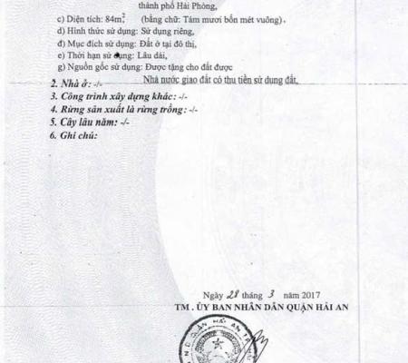Đất 84m2 mặt phố Tô Vũ, Văn Cao