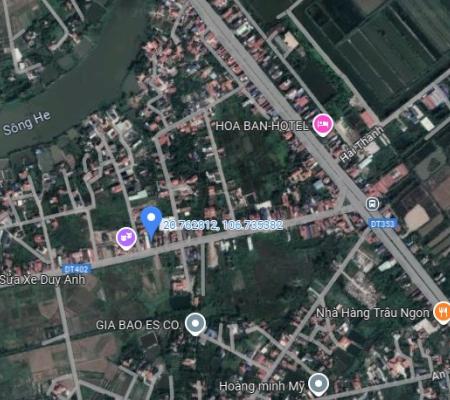 Đất 450m2 mặt đường 402 Tư Thuỷ, Dương Kinh