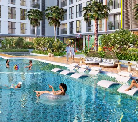 Căn Dual Key 3PN tại chung cư Sentosa Sky Park HP