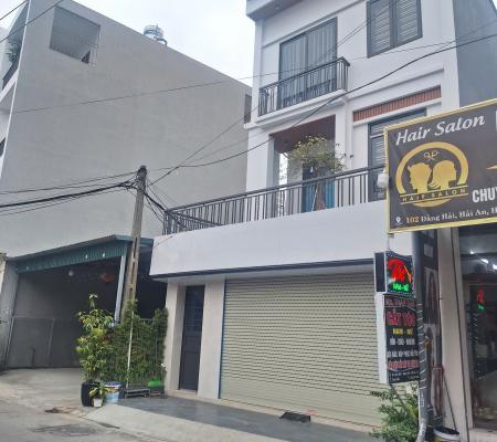 Nhà 3 tầng 83m2 mặt đường Đằng Hải, Hải AN mặt tiền 6,4m