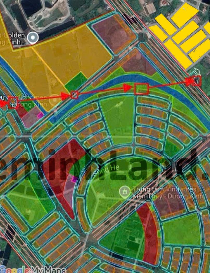 Đất phân lô tái định cư Vinhomes Dương Kinh