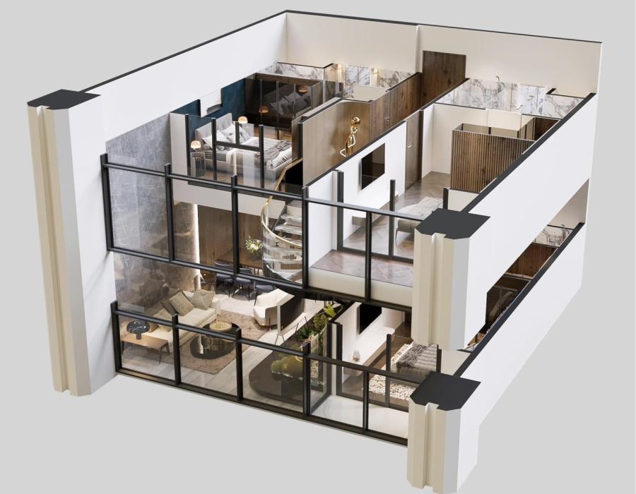 Căn hộ Duplex tại Diamond Crown Hải Phòng